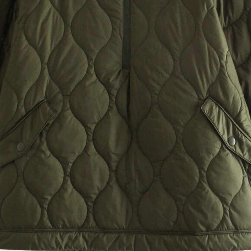 Esma | Women's Lightweight Quilted Short-Sleeve Winter Coat