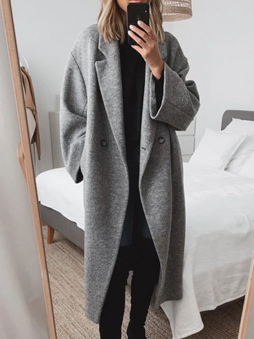 Seraphina | Chic Longline Oversized Coat for Women - Perfect for Cold Weather