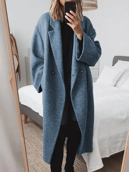 Seraphina | Chic Longline Oversized Coat for Women - Perfect for Cold Weather