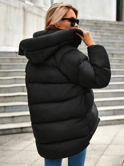 Veradis | Women's Black Insulated Short Puffer Jacket