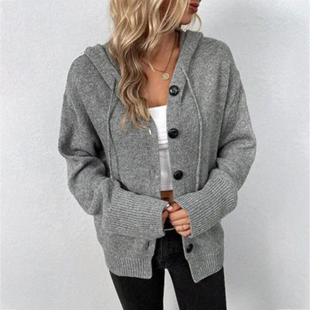 Classic Color Hoodie Cardigan for Women – Unmatched Comfort