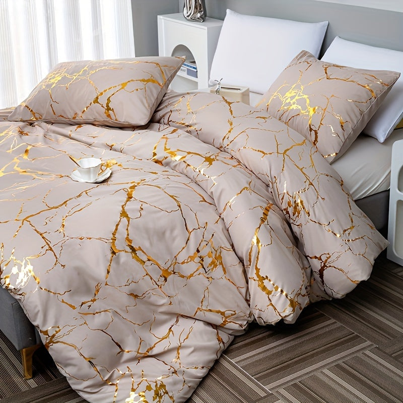 Xavor - Luxurious Marble Duvet Cover for Ultimate Comfort