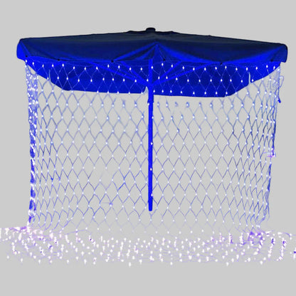 Elegant LED Outdoor Lighting with Net Design