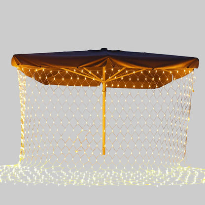 Elegant LED Outdoor Lighting with Net Design