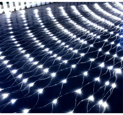 Elegant LED Outdoor Lighting with Net Design
