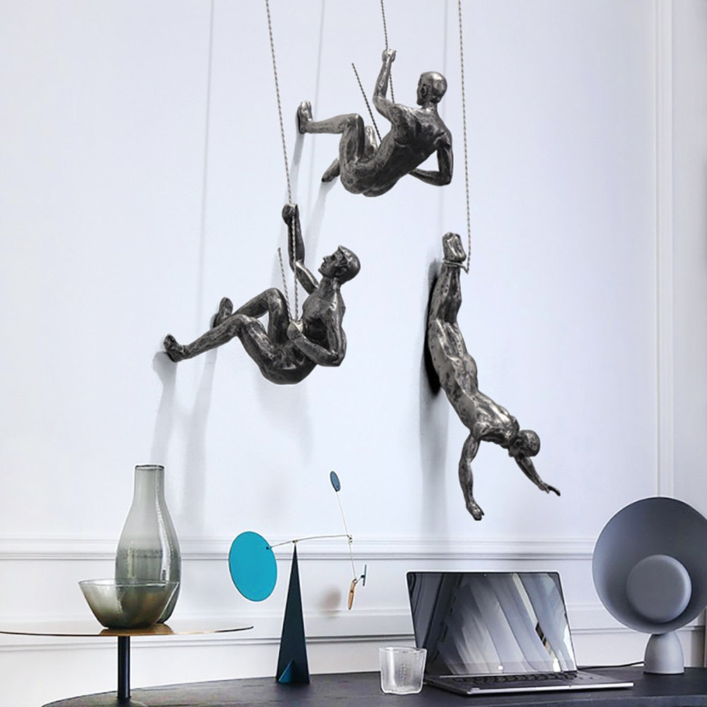 Climber's Wall Art – PeakFigures Sculpture