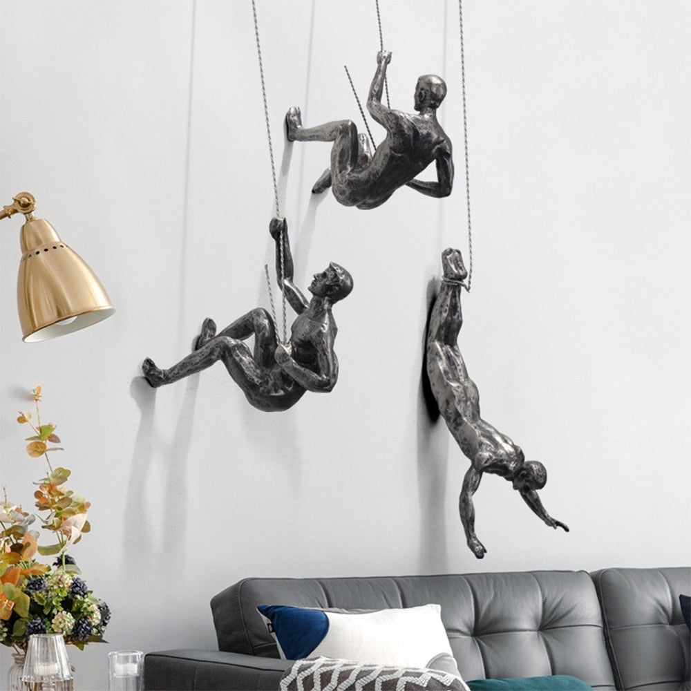 Climber's Wall Art – PeakFigures Sculpture