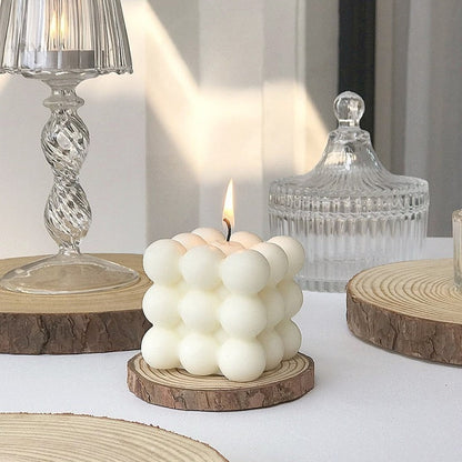Chic BubbleGlow Candle – Transform Your Home into a Cozy Retreat