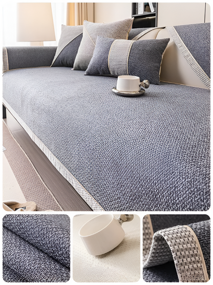 Stylish, Durable, and Scratch-Resistant Sofa Cover!