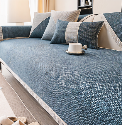 Stylish, Durable, and Scratch-Resistant Sofa Cover!