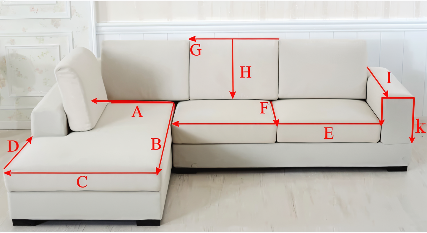 Stylish, Durable, and Scratch-Resistant Sofa Cover!