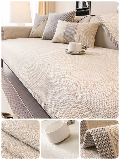 Stylish, Durable, and Scratch-Resistant Sofa Cover!