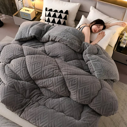 Sylavine - Premium Four Seasons Duvet Cover with Luxurious Plush Texture