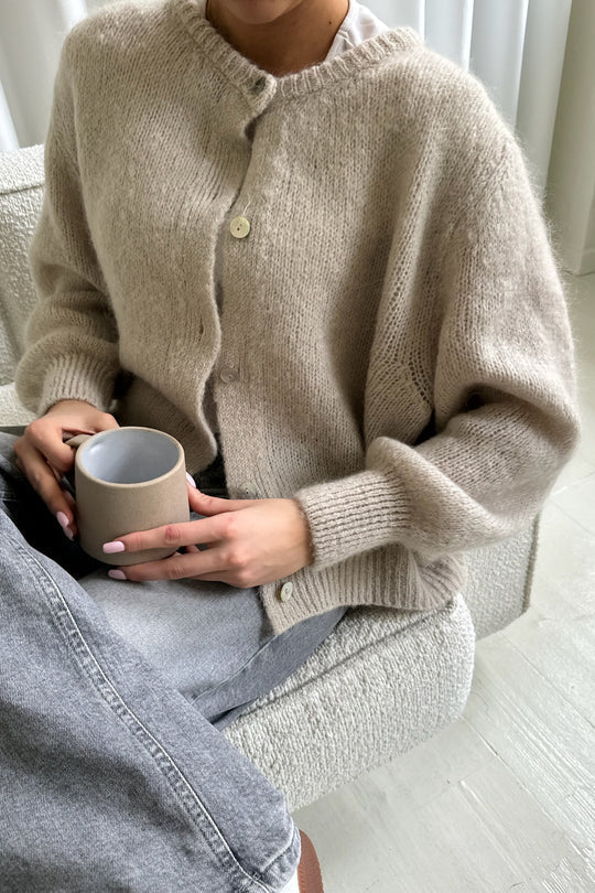 NOLA - Button-Up Knitted Cardigan for Women