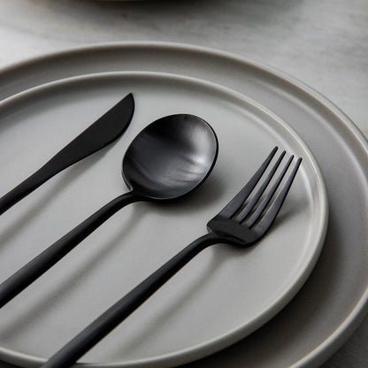 Finix | Sleek Stainless Steel Cutlery Set - Contemporary Dining Essentials for an Elegant Table