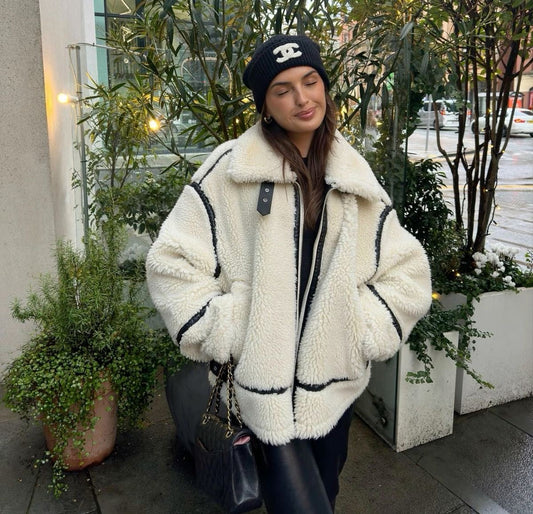 Luna Plush Teddy Coat