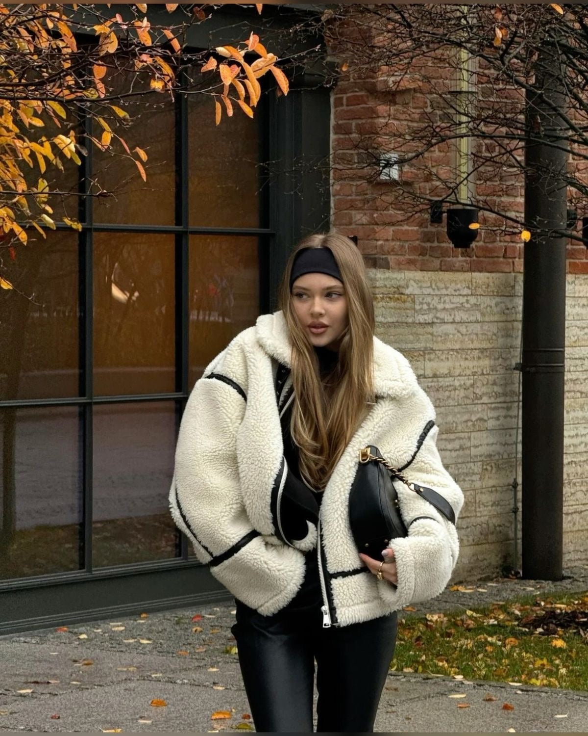 Luna Plush Teddy Coat