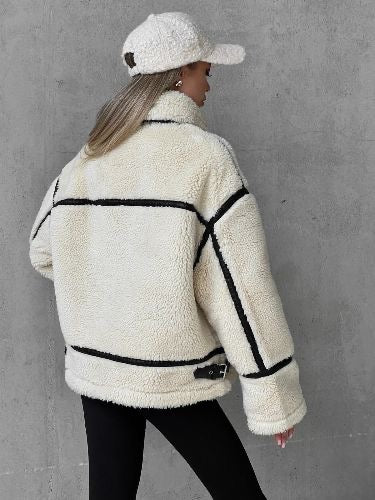 Luna Plush Teddy Coat
