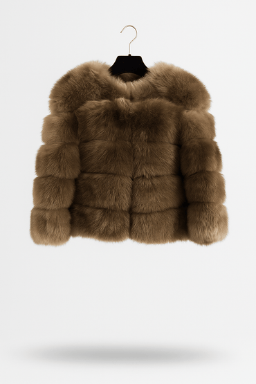 Kirsten | Women's Cozy Short Faux Fur Winter Jacket