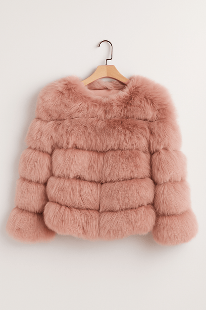 Kirsten | Women's Cozy Short Faux Fur Winter Jacket