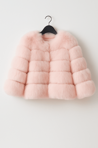 Kirsten | Women's Cozy Short Faux Fur Winter Jacket