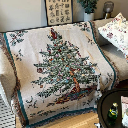 Cozy Nutcracker Christmas Blanket - Soft Fleece Ideal for Winter Decor and Cozy Evenings