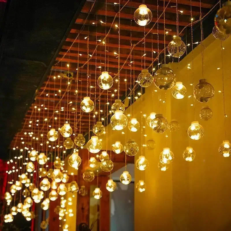 Transform Your Garden into a Enchanted Oasis with Our Waterproof LED Garland.