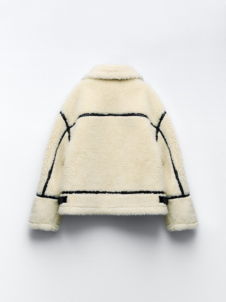 Luna Plush Teddy Coat