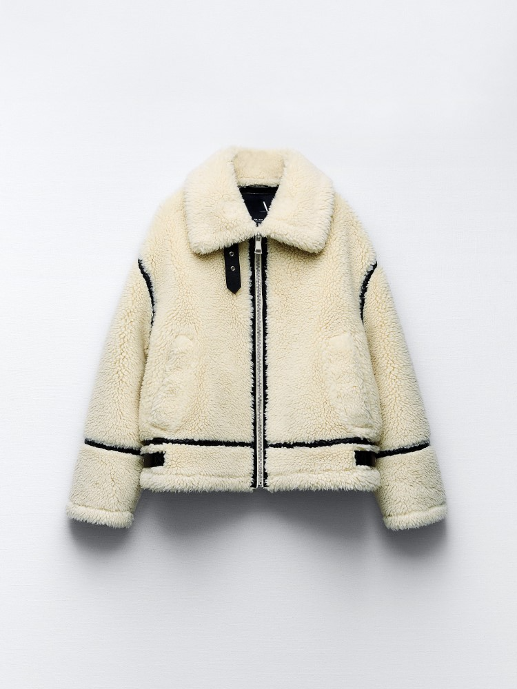 Luna Plush Teddy Coat