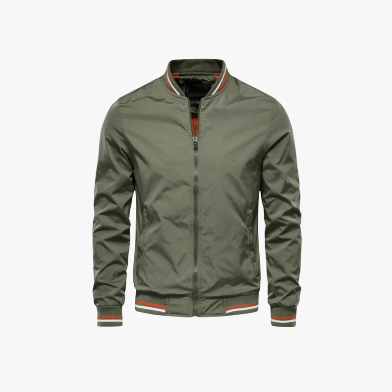 Mason | Classic Lightweight Waterproof Bomber Jacket with Zip