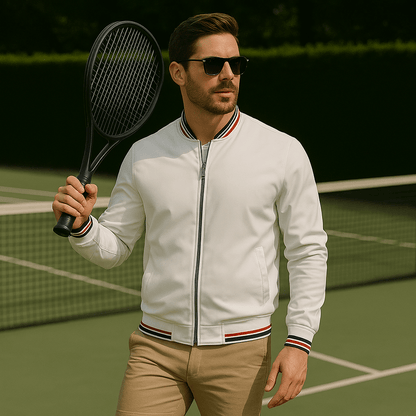 Mason | Classic Lightweight Waterproof Bomber Jacket with Zip