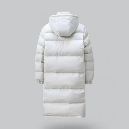 Altina | Women's Cozy Long Hooded Puffer Coat for Winter Warmth