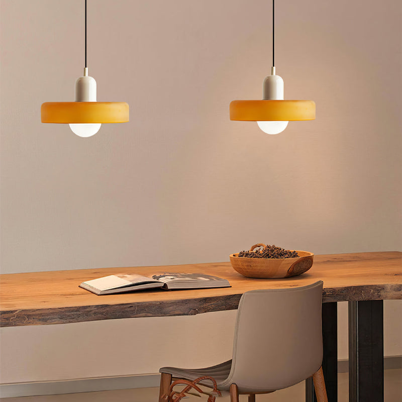 Vibrant Glass Pendant Light - BauLume