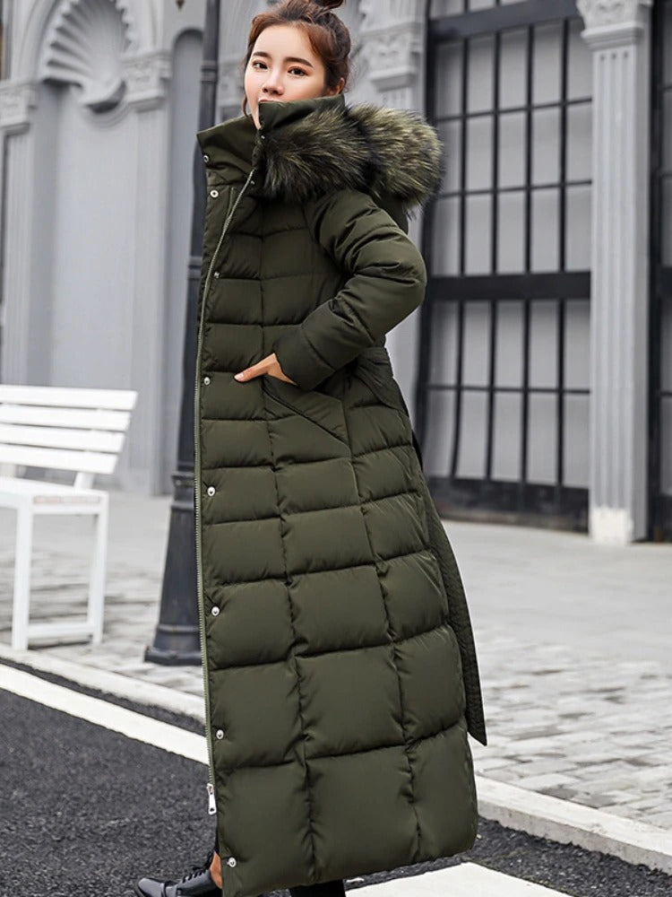 Jolie | Women's Contemporary Long Puffer Winter Jacket