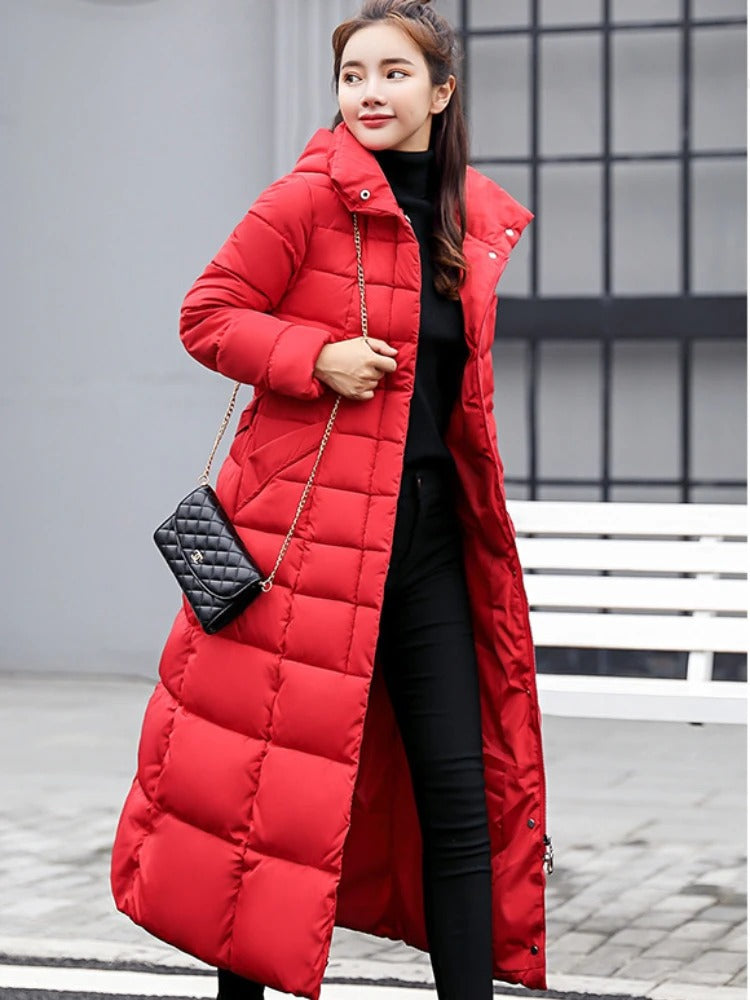 Jolie | Women's Contemporary Long Puffer Winter Jacket