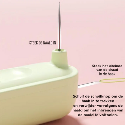 Compact 2-in-1 Needle Threader & Seam Ripper - Buy One, Get One Free!