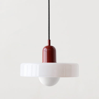 Vibrant Glass Pendant Light - BauLume