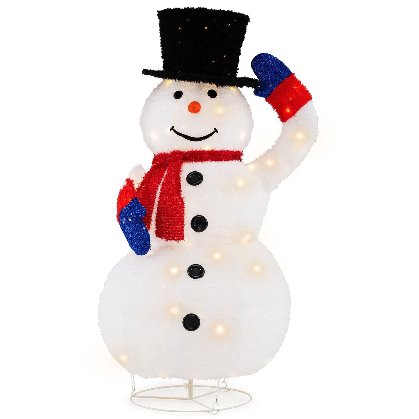 Large LED Snowman Holiday Garden Decoration