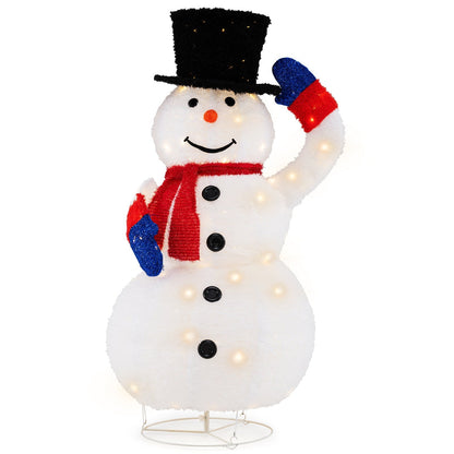 Large LED Snowman Holiday Garden Decoration