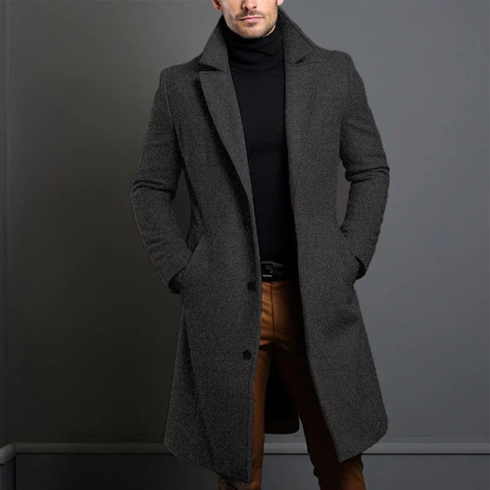 TOM - Men's Classic Tailored Overcoat