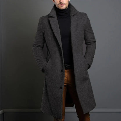 TOM - Men's Classic Tailored Overcoat