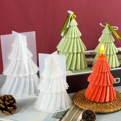 DIY Tree-Shaped Candle Mold for Home Decor