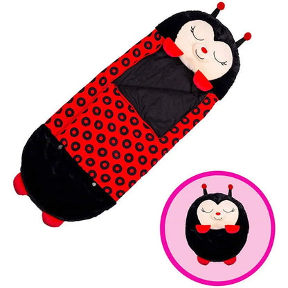 Kids' Animal-Themed Sleeping Bag – Snoozi, Compact and Convenient