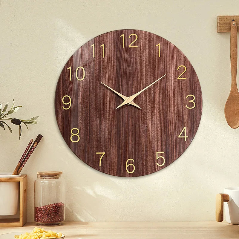 Nature's Elegance: A Serene Wall Clock