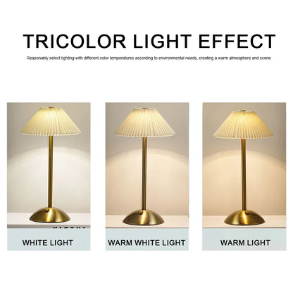 Rechargeable Scandinavian Style Table Lamp