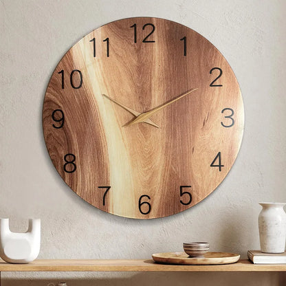 Nature's Elegance: A Serene Wall Clock