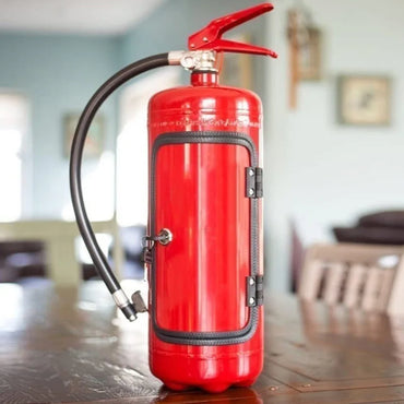 FlameBar | Concealed Fire Extinguisher Minibar - Stylish Hidden Drinks Cabinet for Home Bar Decor