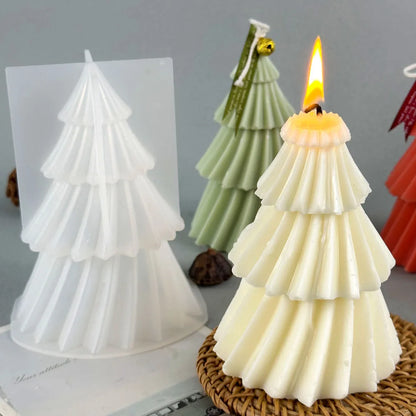 DIY Tree-Shaped Candle Mold for Home Decor