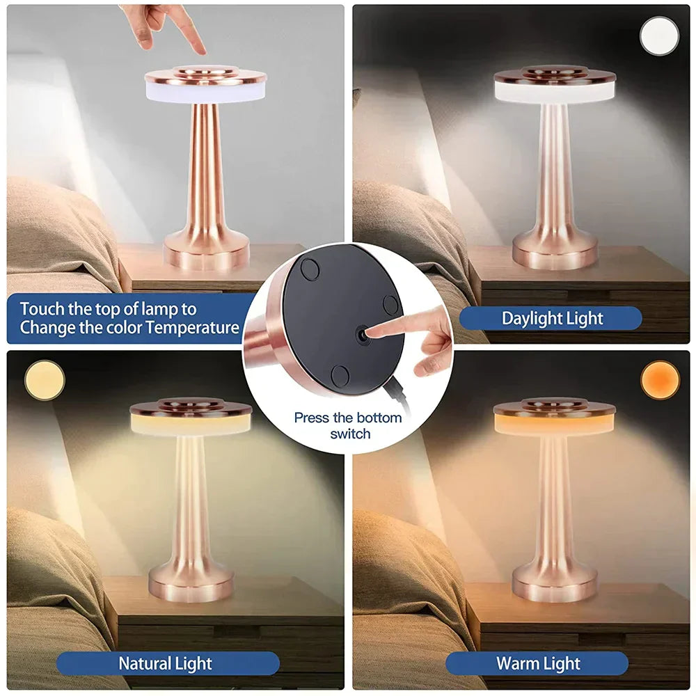 Timeless Wireless LED Lamp – LumiCrest