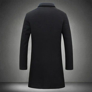 TOM - Men's Classic Tailored Overcoat